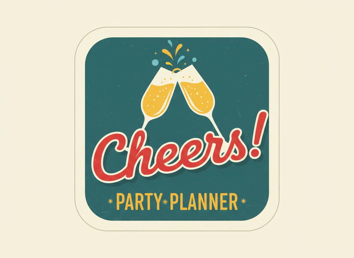Cheers! Party Planner logo